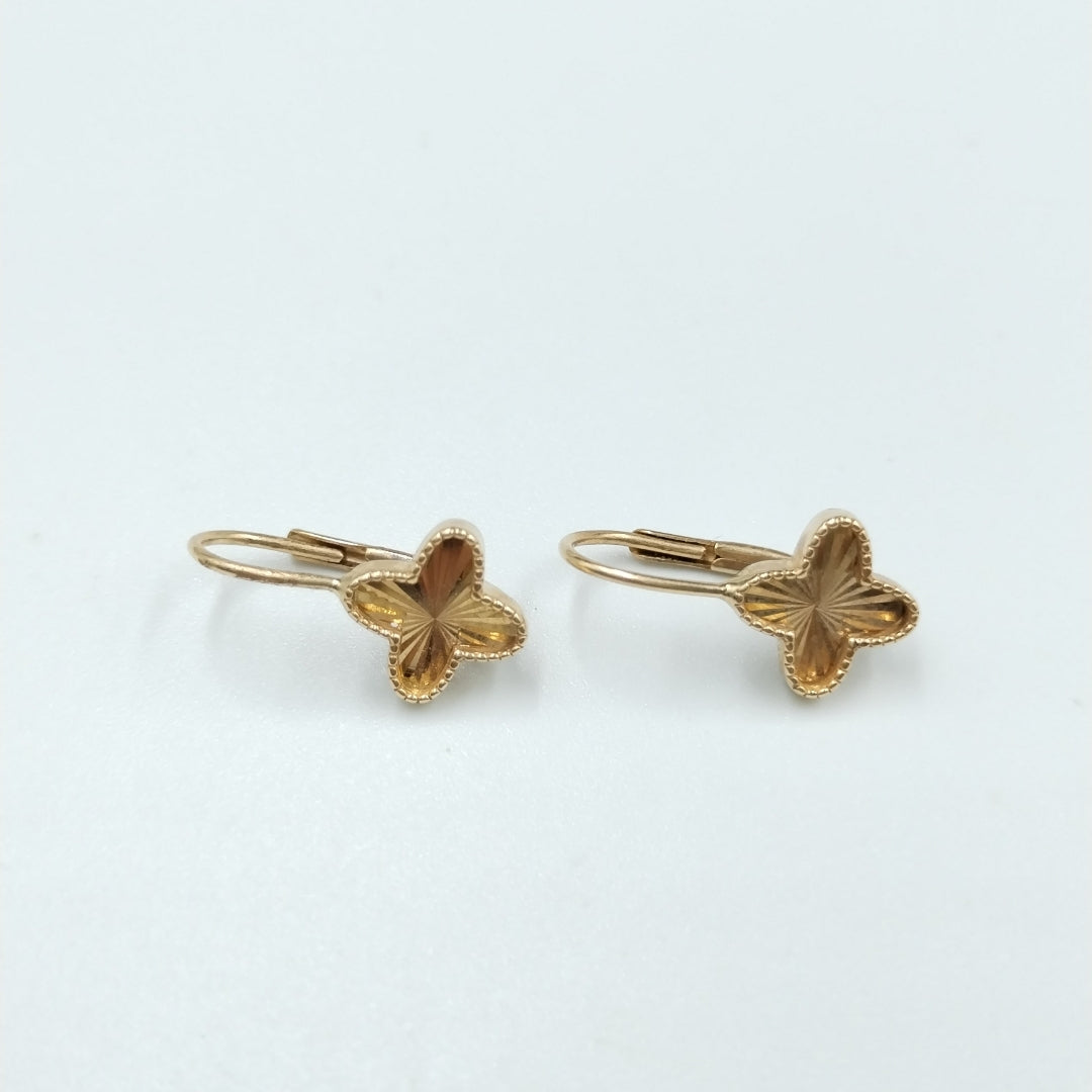 BROQUELES ORO 14K 1.8 (NUEVO)