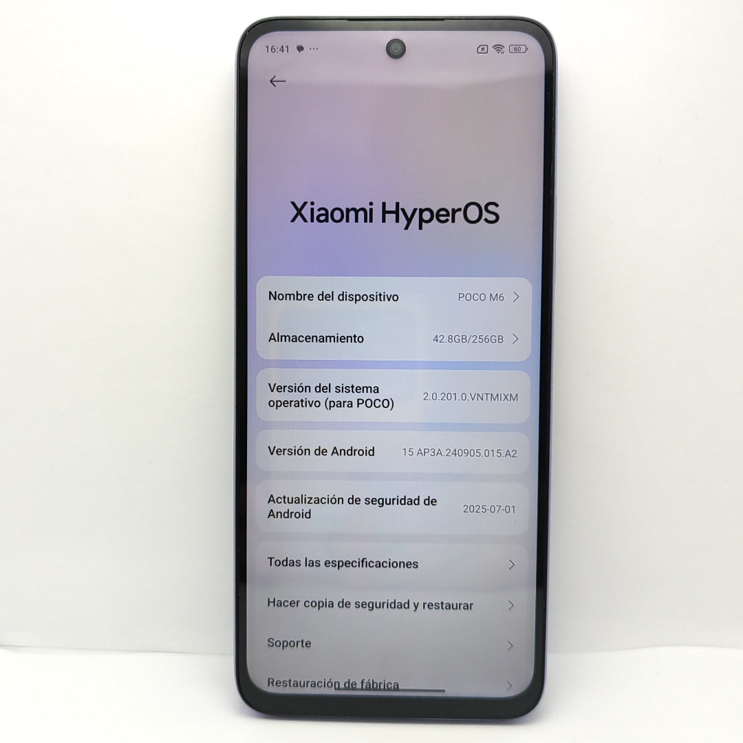 CELULAR XIAOMI POCO M6 2404APC5FG (2023) 256 GB 8 GB RAM
