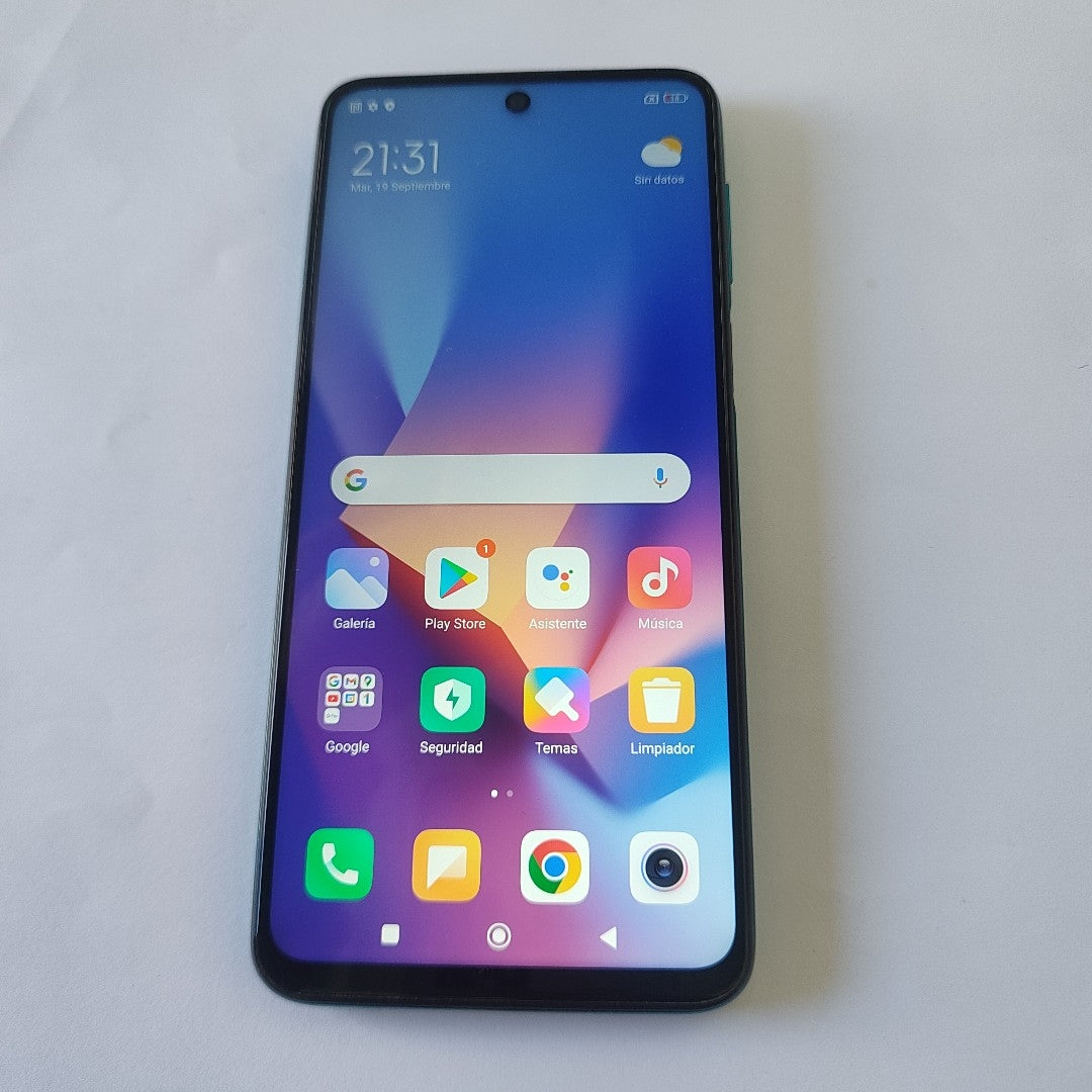 CELULAR XIAOMI REDMI NOTE 9 PRO (M2003J6B2G) 128 GB 6 GB RAM (SEMINUEVO)