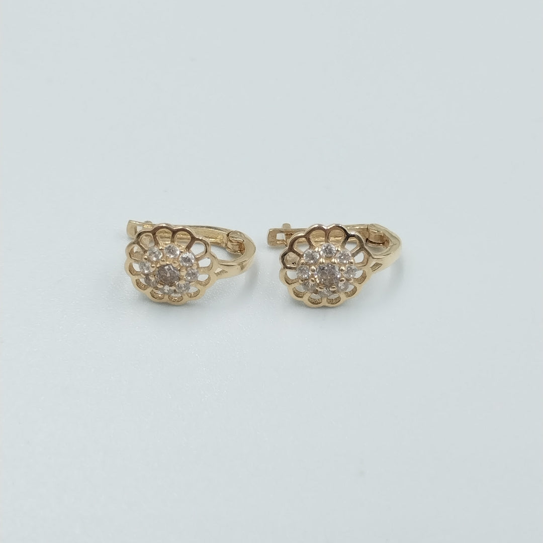 BROQUELES ORO 14K 1.1 (NUEVO)