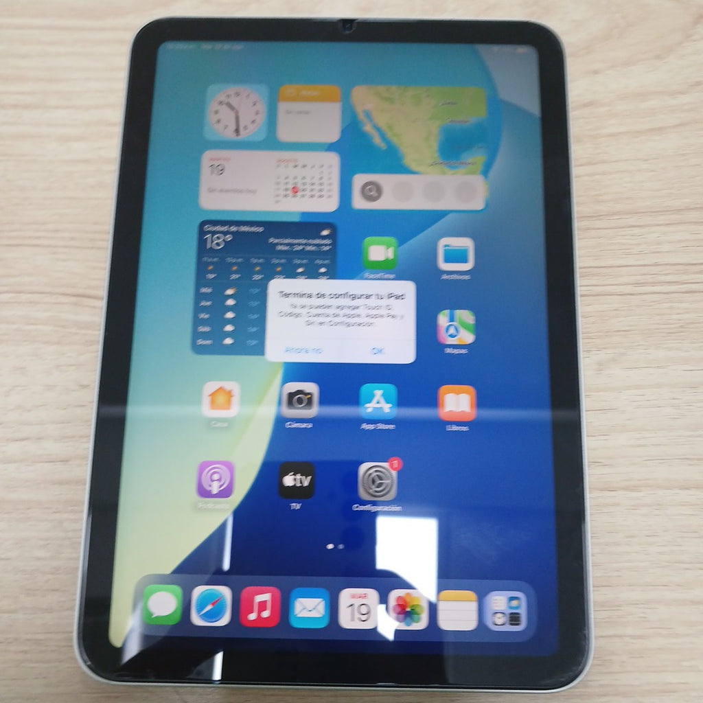 TABLETA APPLE IPAD MINI 6 A2567 256 GB 4 GB RAM (SEMINUEVO)