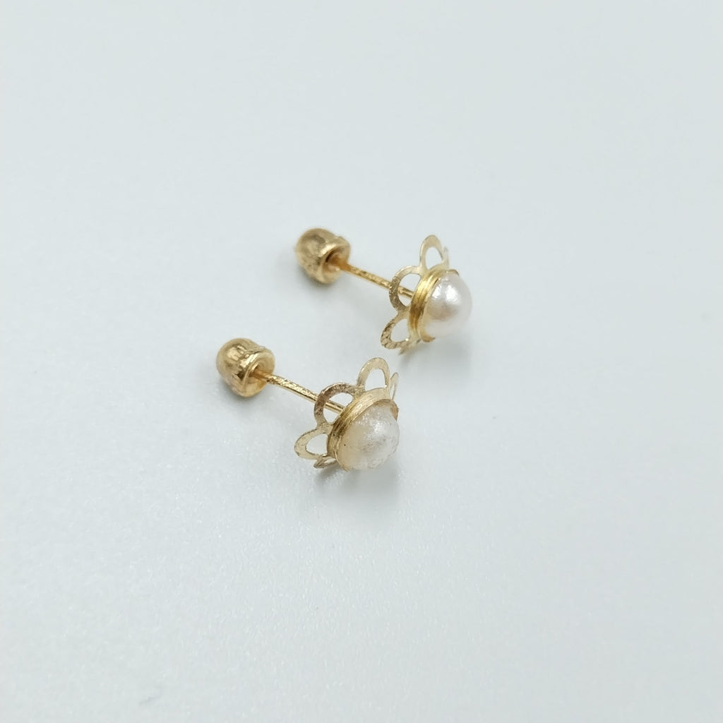 BROQUELES ORO 14K 1 (NUEVO)