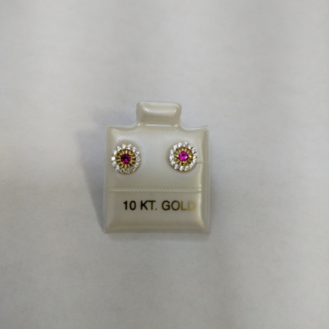 BROQUELES ORO 10K 1 (NUEVO)
