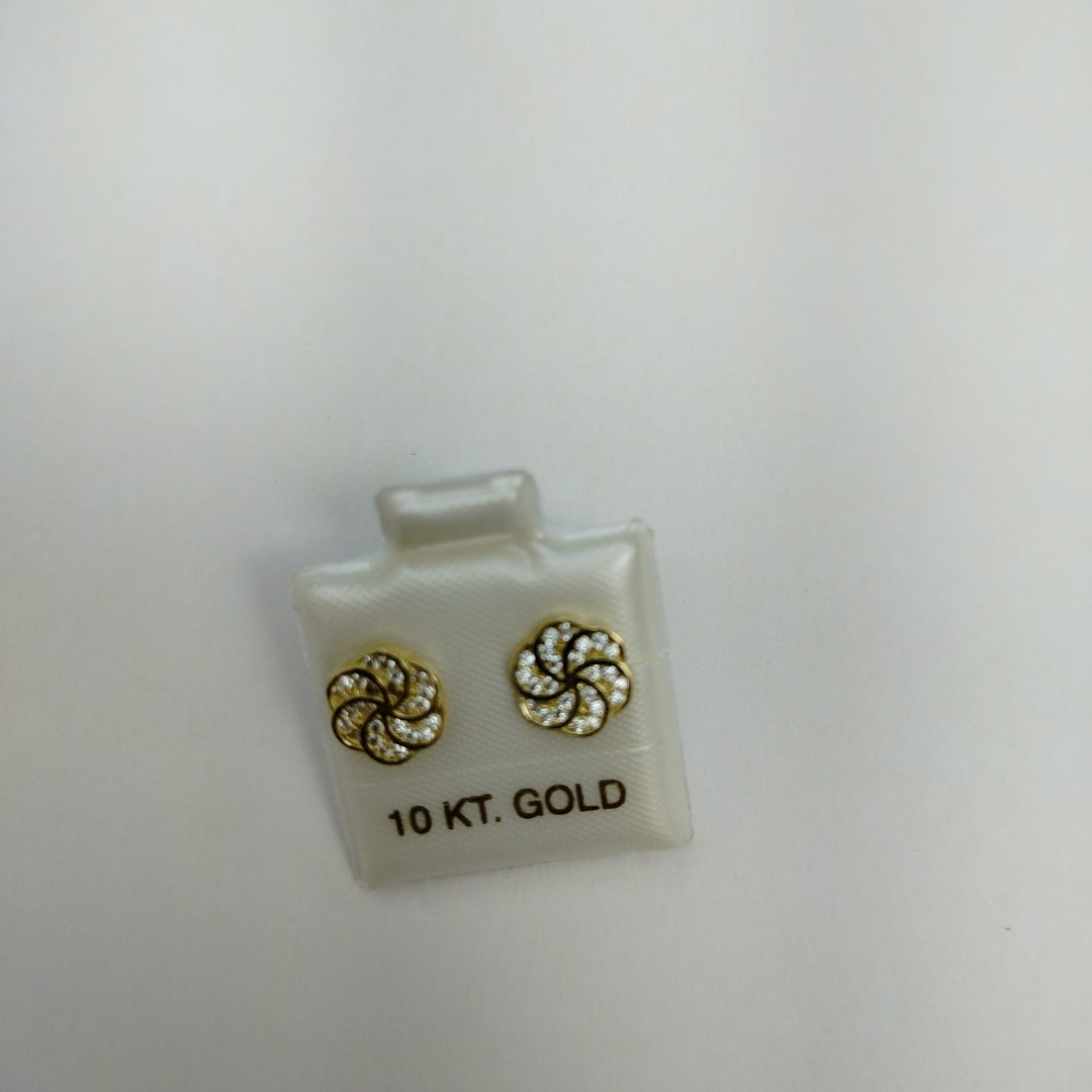 BROQUELES ORO 10K 1.5 (NUEVO)