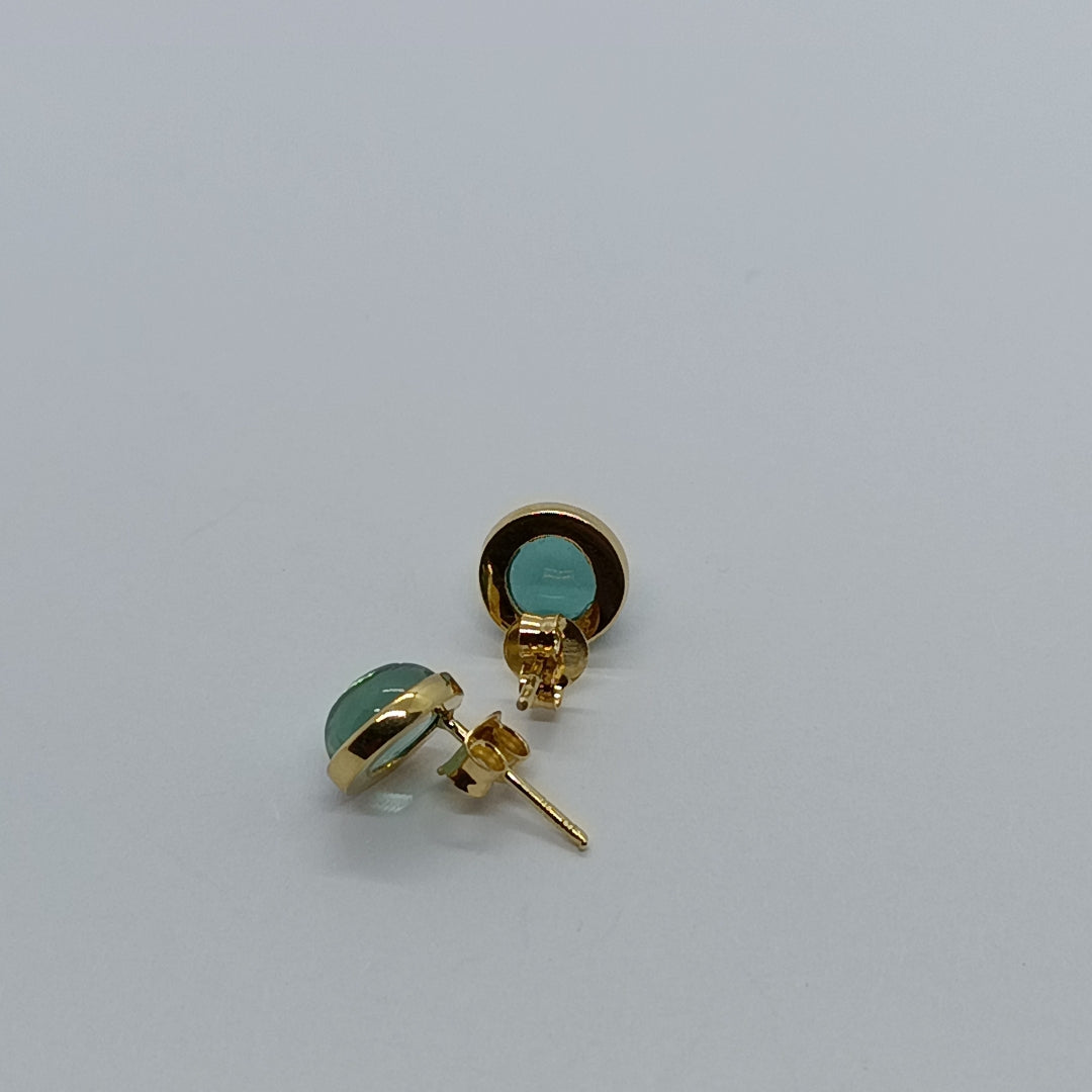 BROQUELES ORO 14K 2.1 (NUEVO)
