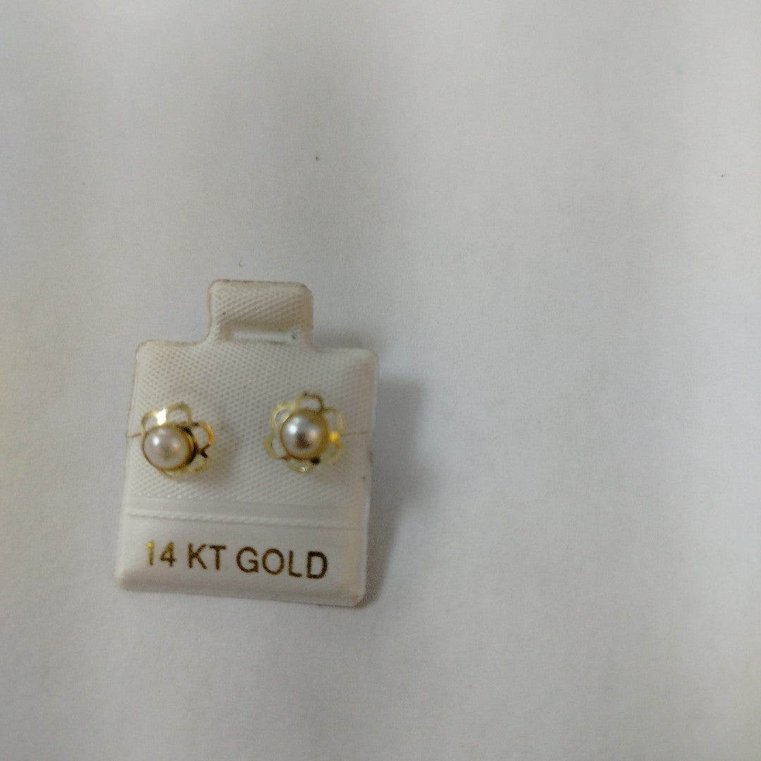 BROQUELES ORO 14K 1 (NUEVO)