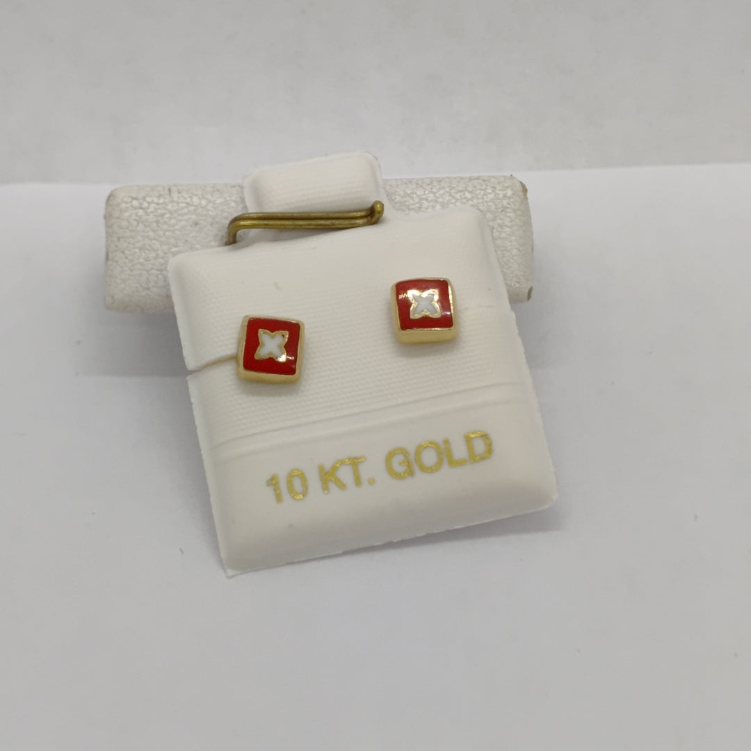 BROQUELES ORO 10K 0.7 (NUEVO)