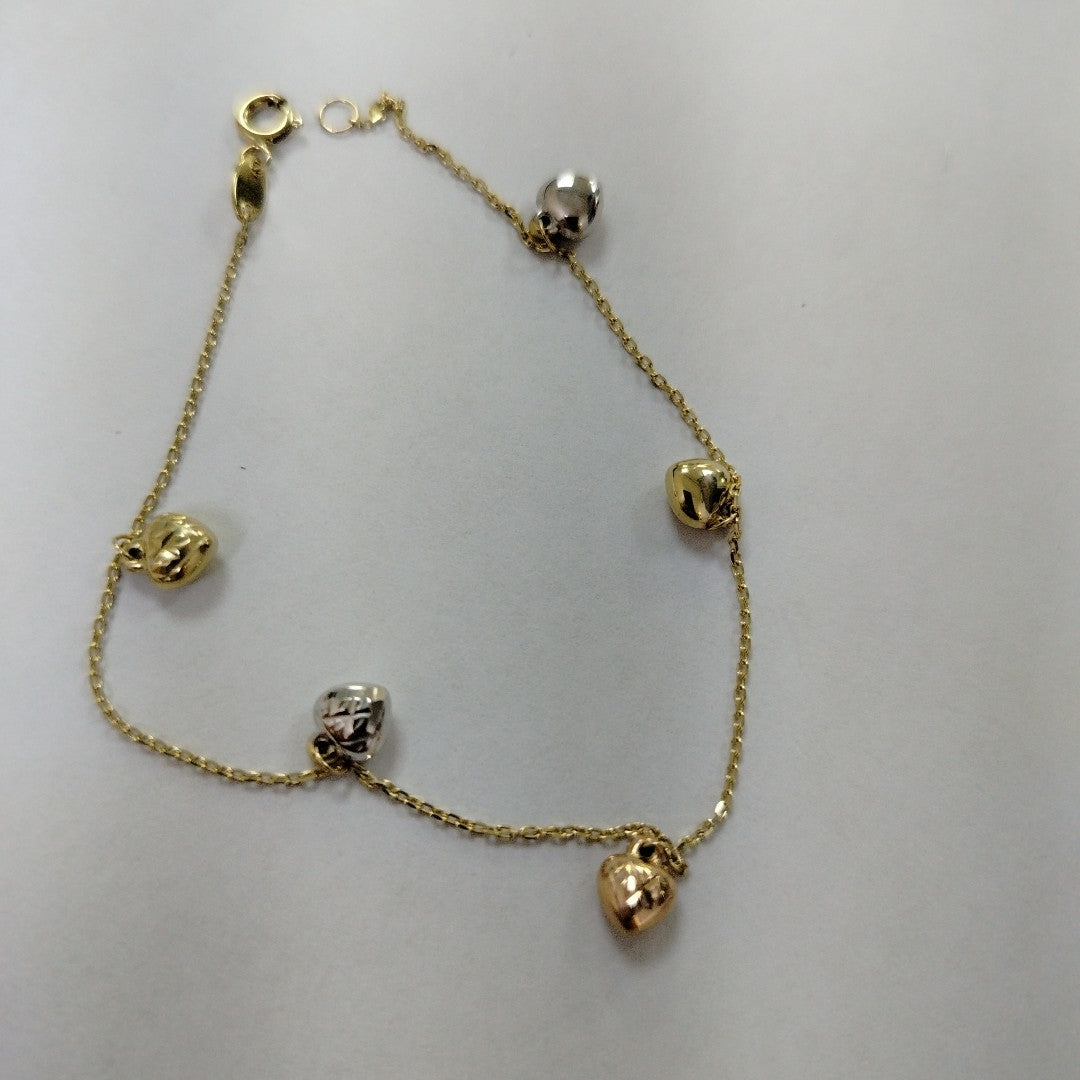 PULSERAS DAMA ORO 14K 2 (NUEVO)