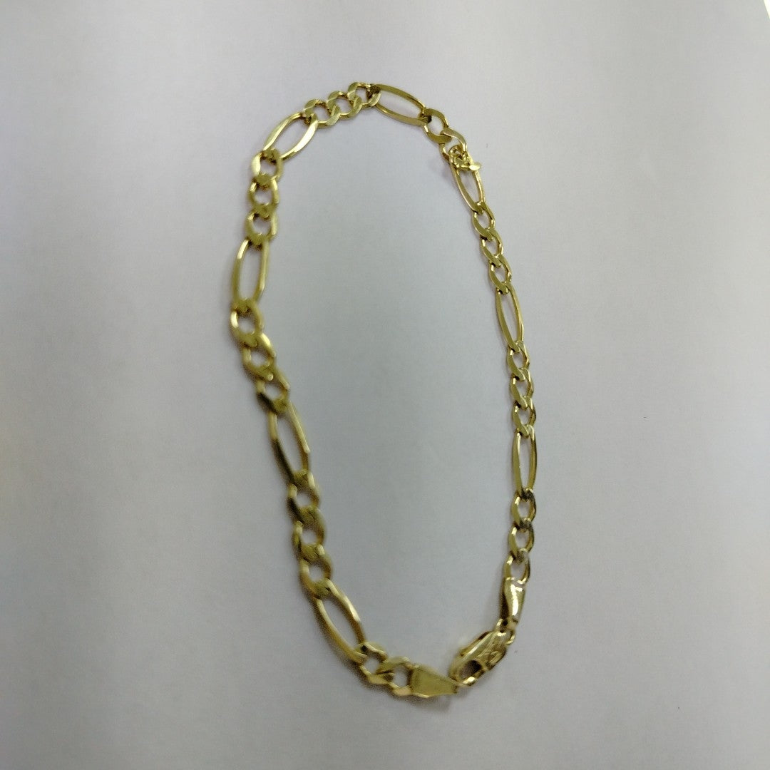 PULSERAS CABALLERO CARTIER 3*1 AMARILLA ORO 14K 4.7 (NUEVO)