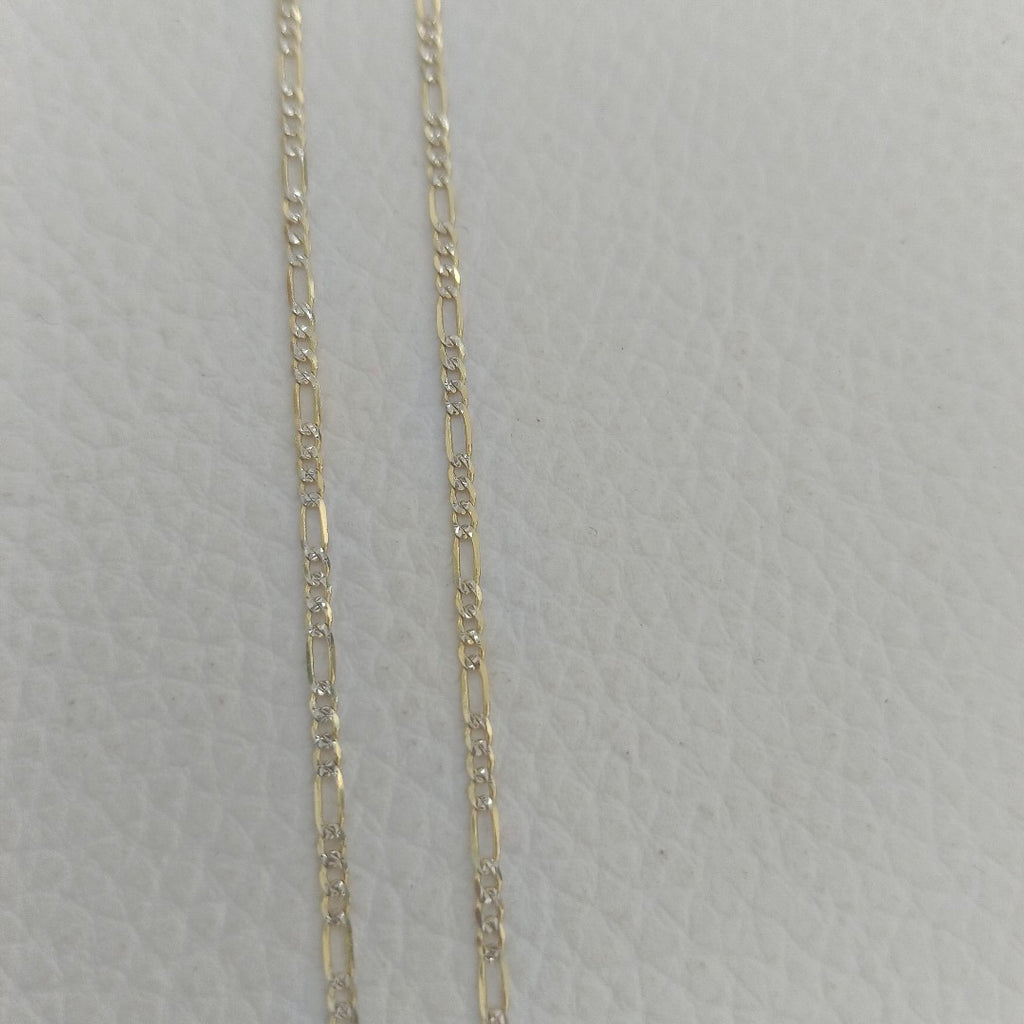 CADENAS CARTIER 3*1 DIAMANTADA ORO 14K 3.2 (NUEVO)