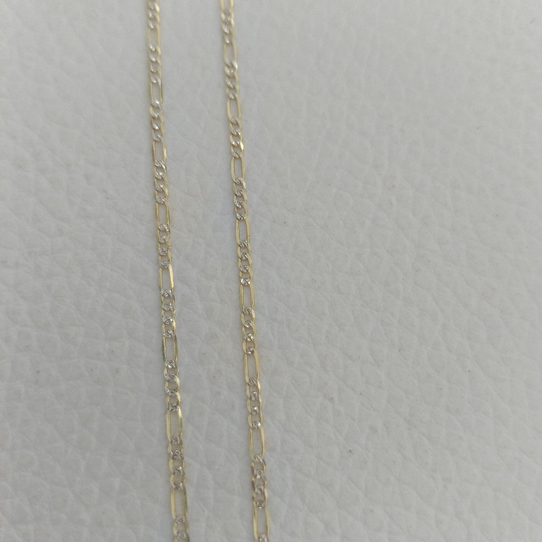 CADENAS CARTIER 3*1 DIAMANTADA ORO 14K 3.2 (NUEVO)
