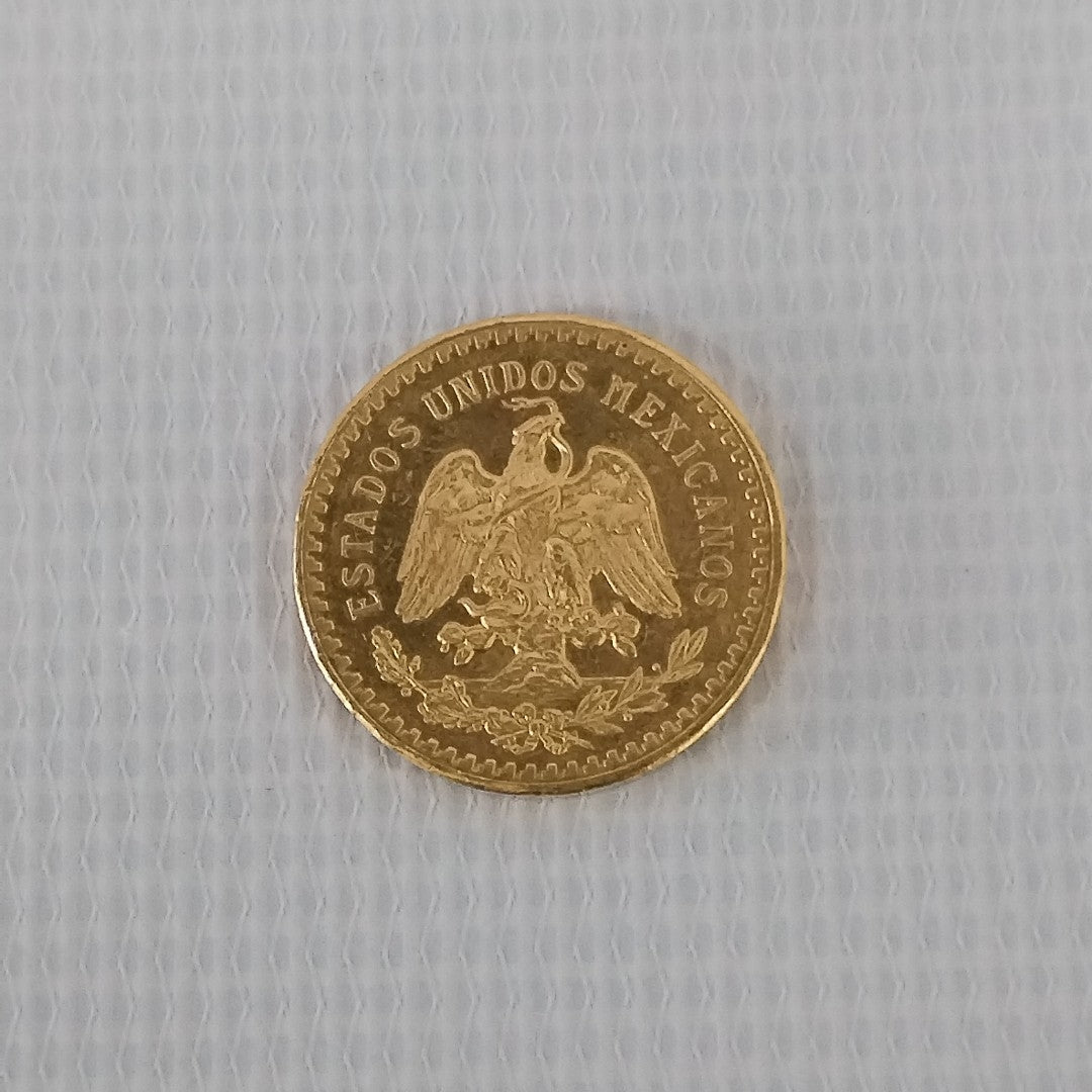 K1 41,60 GRMS - DTO. 0,00 GRMS - 21 K - AVALÚO 76003,20 * IDENTIFICACIÓN  MONEDA NOMINATIVA * MONEDAS PESOS  50 PESOS (SEMINUEVO)