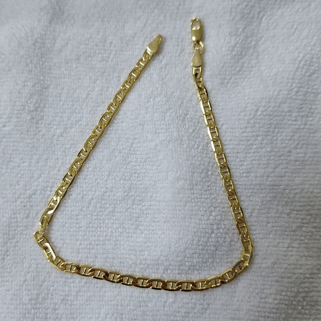 PULSERAS CABALLERO GUCCHI ORO 14K 4.4 (NUEVO)
