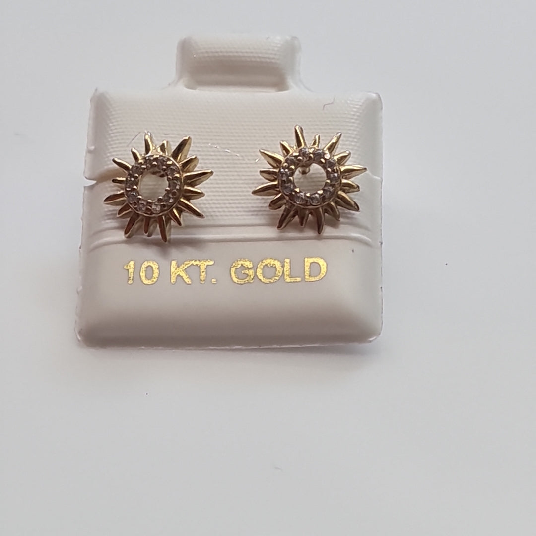 BROQUELES ORO 10K 1.3 (NUEVO)