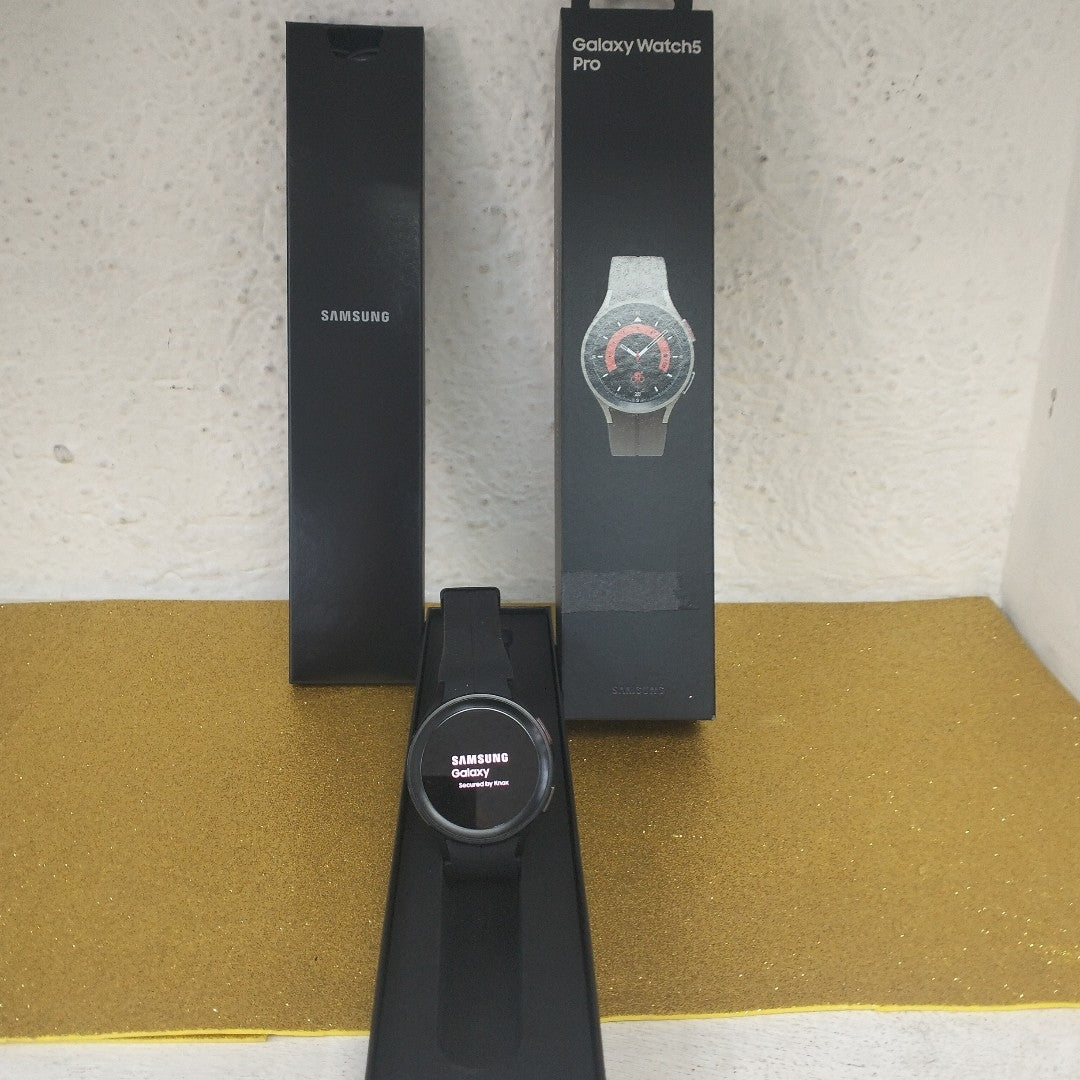 SMARTWATCH SAMSUNG GALAXY WATCH 5 PRO SM-R920 45 MM GPS (SEMINUEVO)