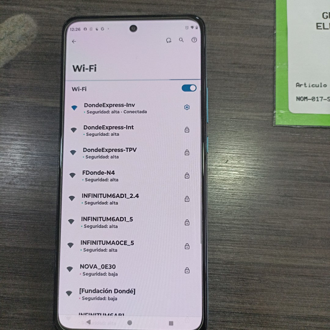 CELULAR MOTOROLA MOTO EDGE 30 XT2203-1 128 GB 8 GB RAM (SEMINUEVO)