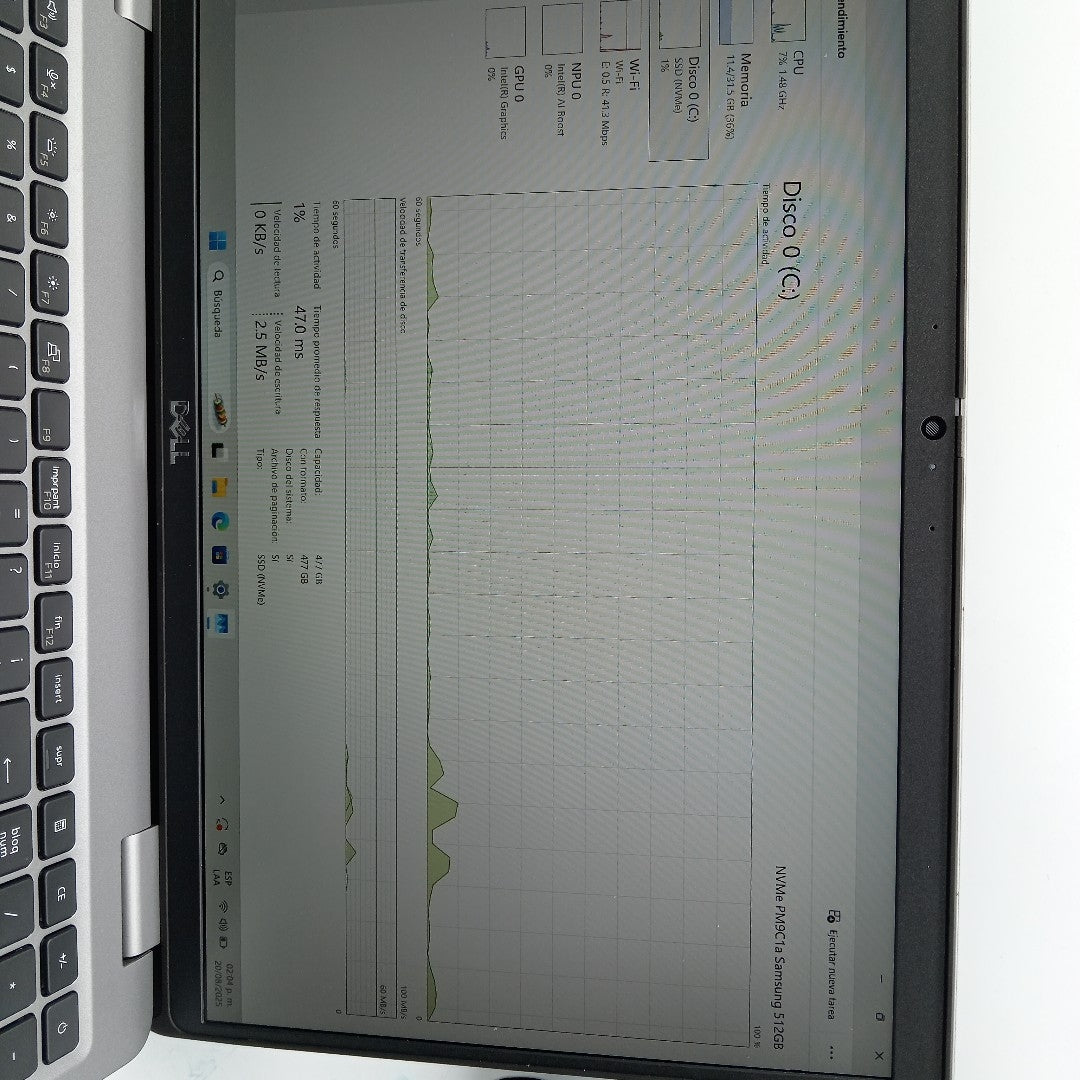 LAPTOP DELL LATITUDE 5550 (2024) 512 GB SSD 32 GB RAM (SEMINUEVO)