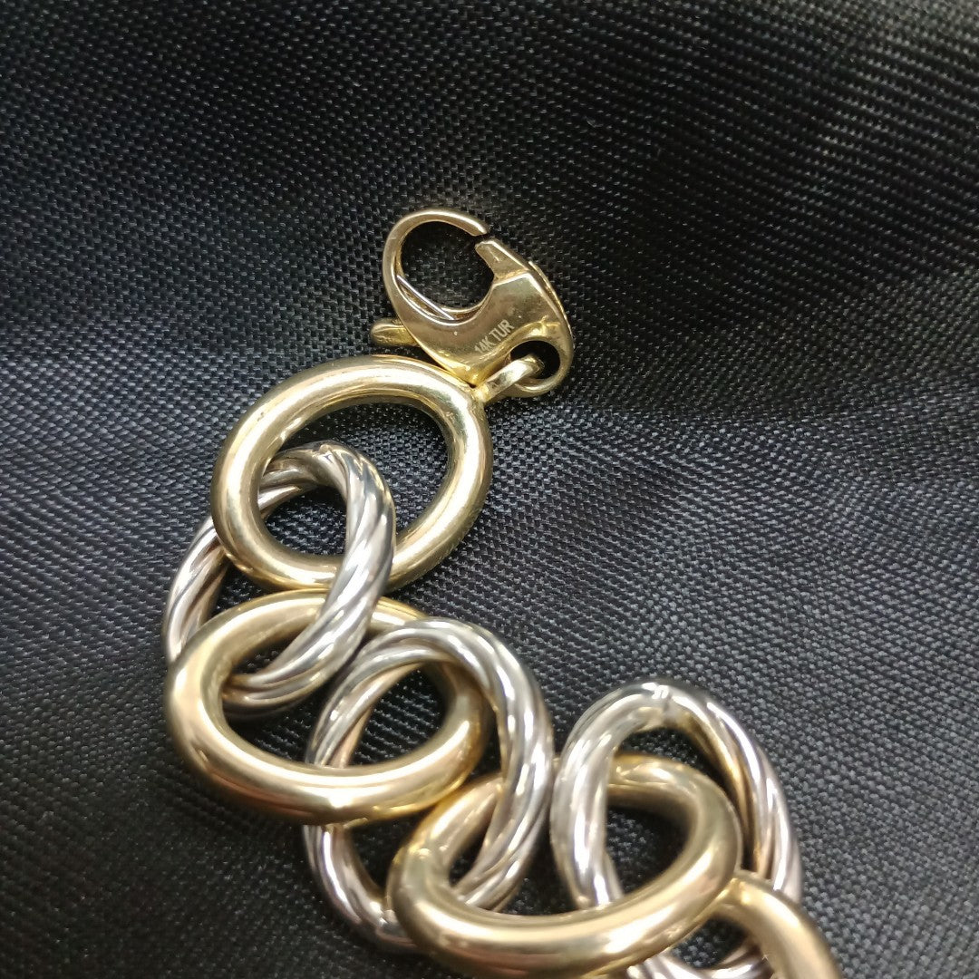 PULSERAS DAMA ORO 14K 12.3 (NUEVO)