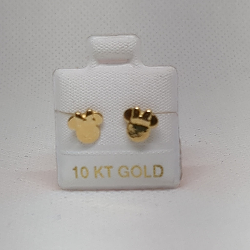 BROQUELES ORO 10K 1 (NUEVO)