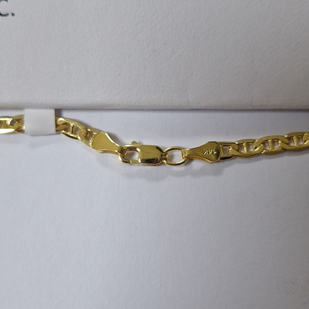 CADENAS GUCHI ORO 14K 10.2 (NUEVO)