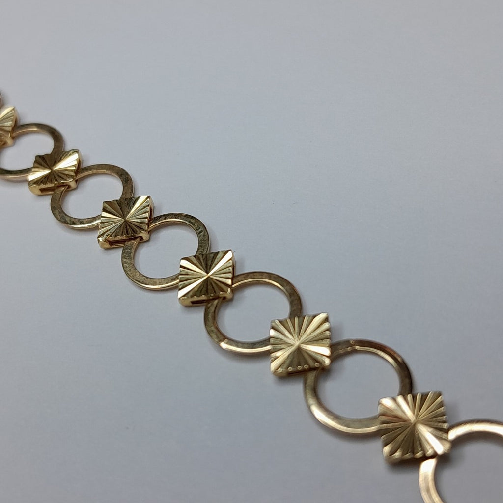 PULSERAS DAMA ORO 14K 3.5 (NUEVO)