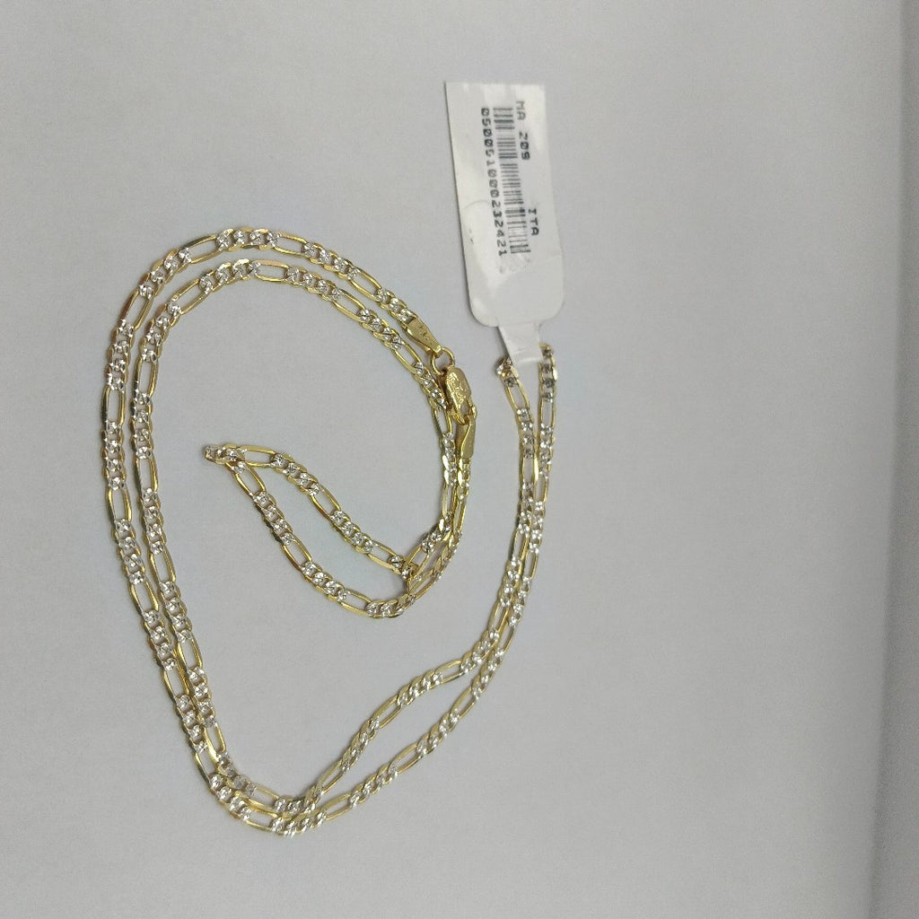 CADENAS CARTIER 3*1 DIAMANTADA ORO 14K 4.7 (NUEVO)