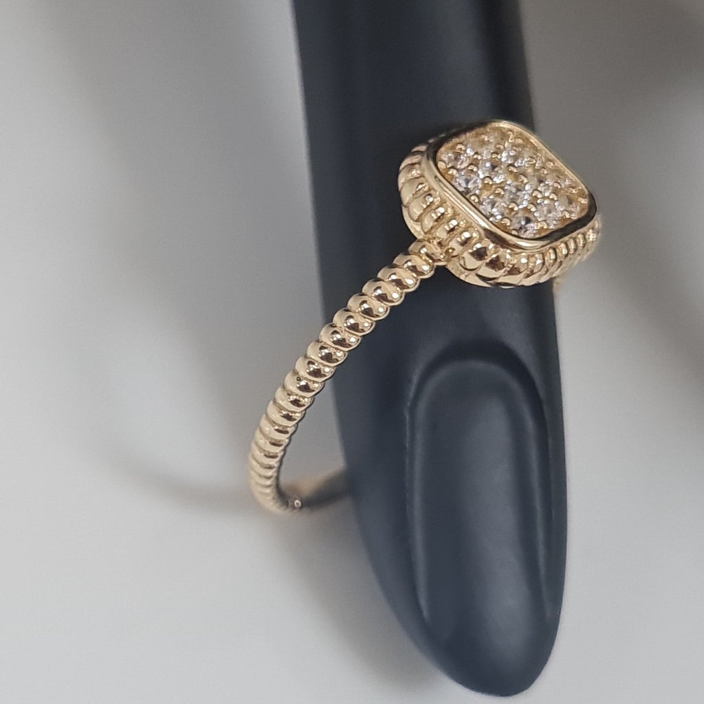 ANILLOS DAMA ORO 14K 2 (NUEVO)