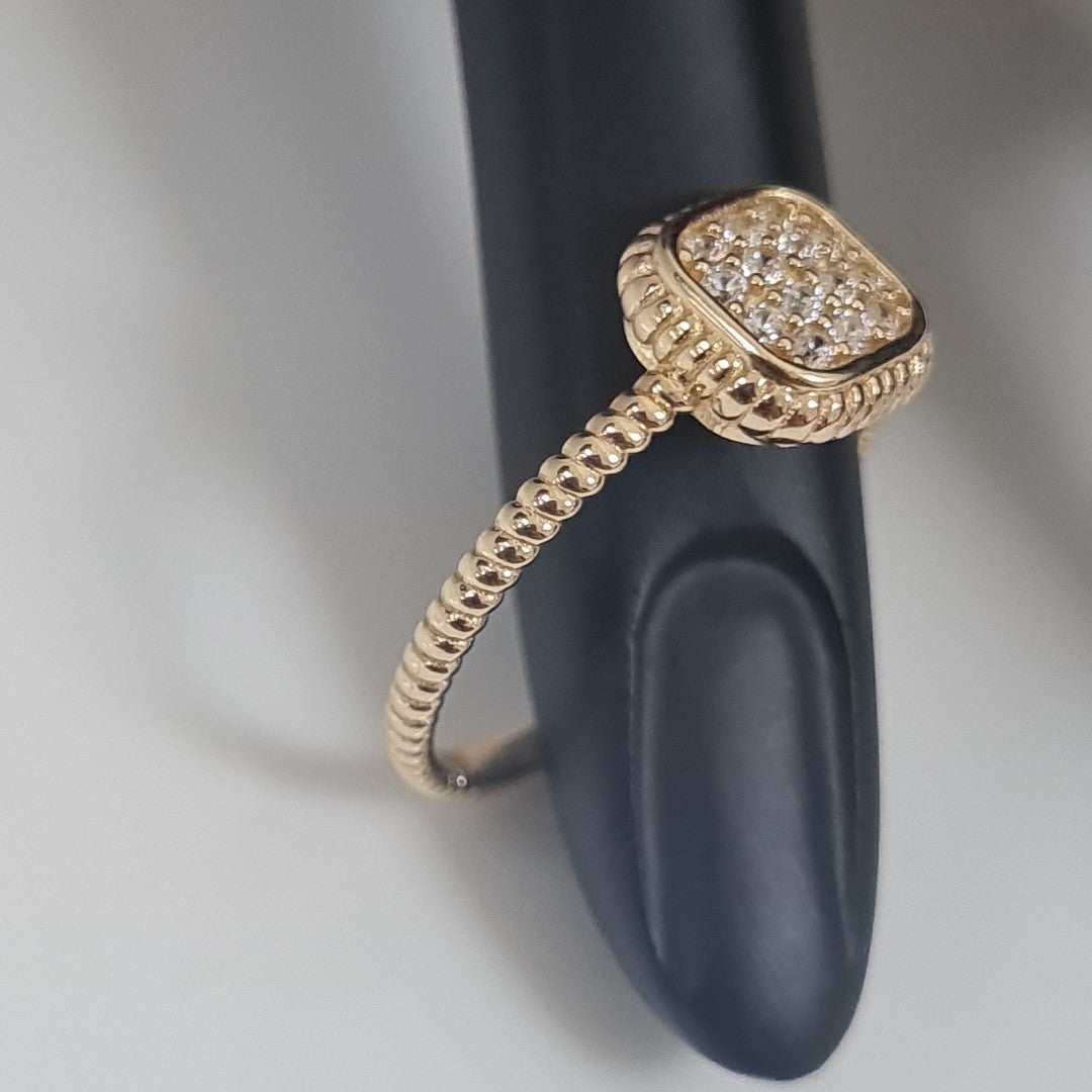 ANILLOS DAMA ORO 14K 2 (NUEVO)