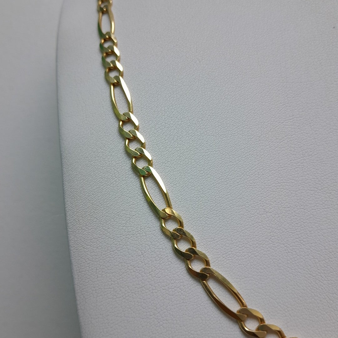 CADENAS CARTIER 3*1 AMARILLA ORO 14K 24.4 (NUEVO)