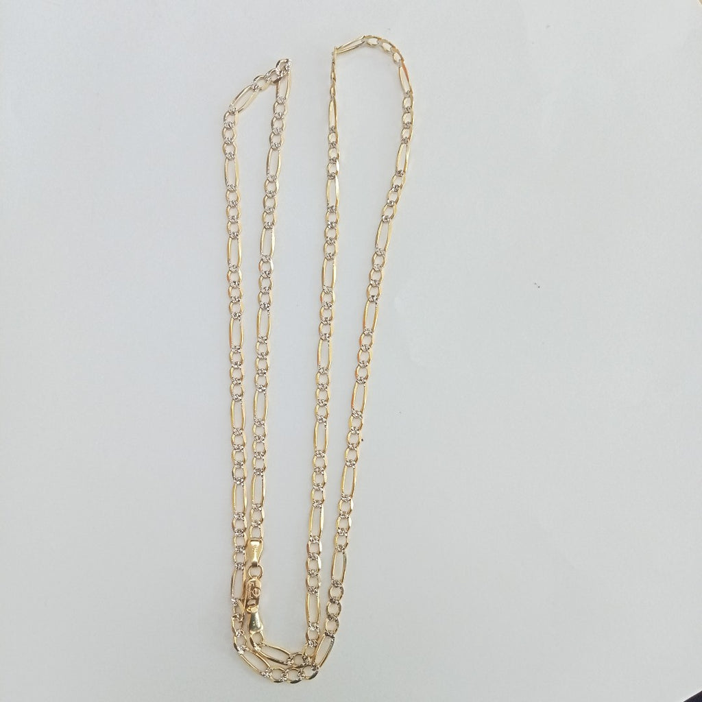 CADENAS CARTIER 3*1 DIAMANTADA ORO 14K 8.1 (NUEVO)
