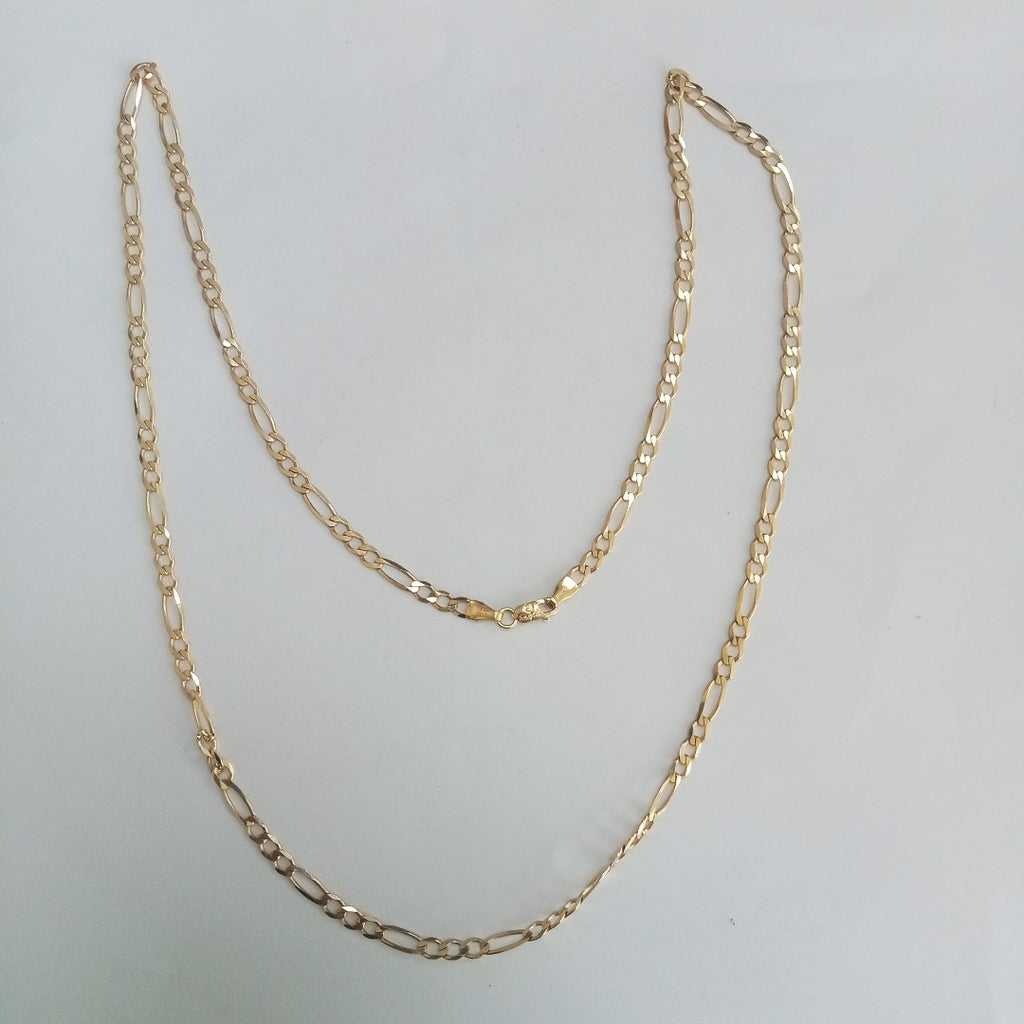 CADENAS CARTIER 3*1 AMARILLA ORO 14K 8.3 (NUEVO)