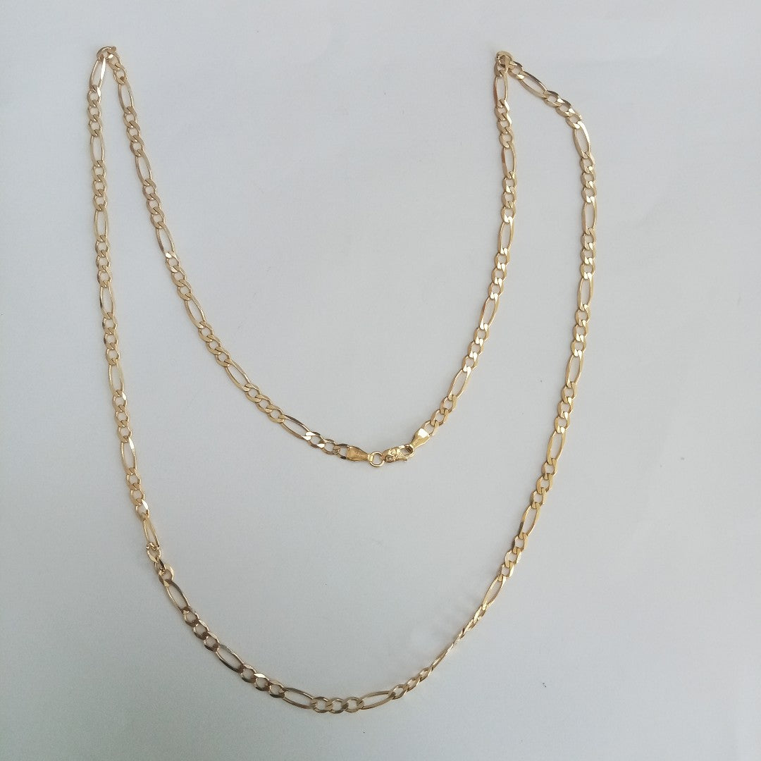 CADENAS CARTIER 3*1 AMARILLA ORO 14K 8.3 (NUEVO)