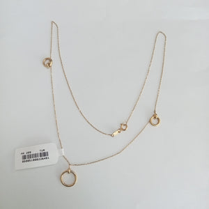 GARGANTILLAS ORO 14K 1.8 (NUEVO)