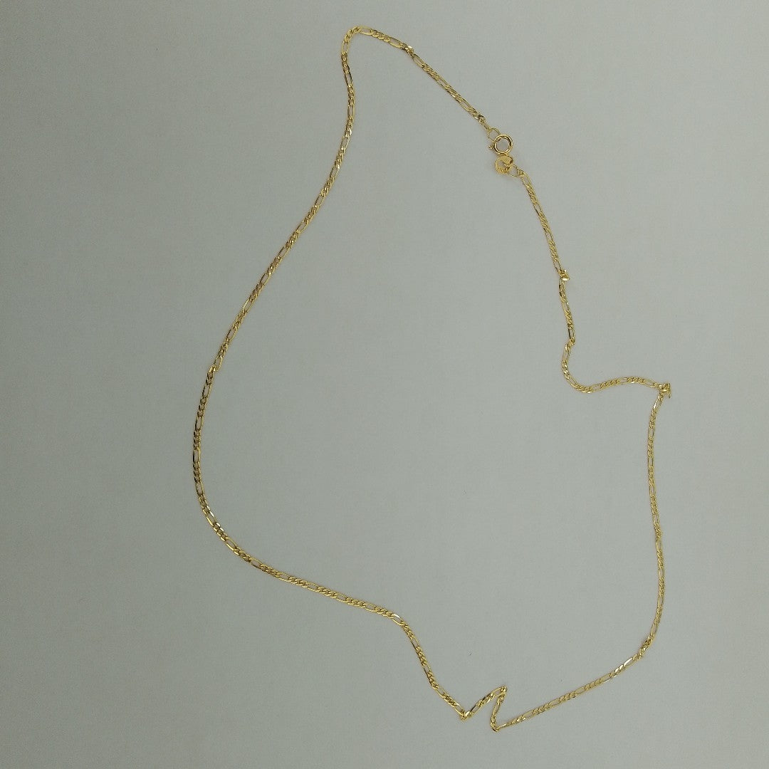 CADENAS CARTIER 3*1 AMARILLA ORO 14K 1.8 (NUEVO)