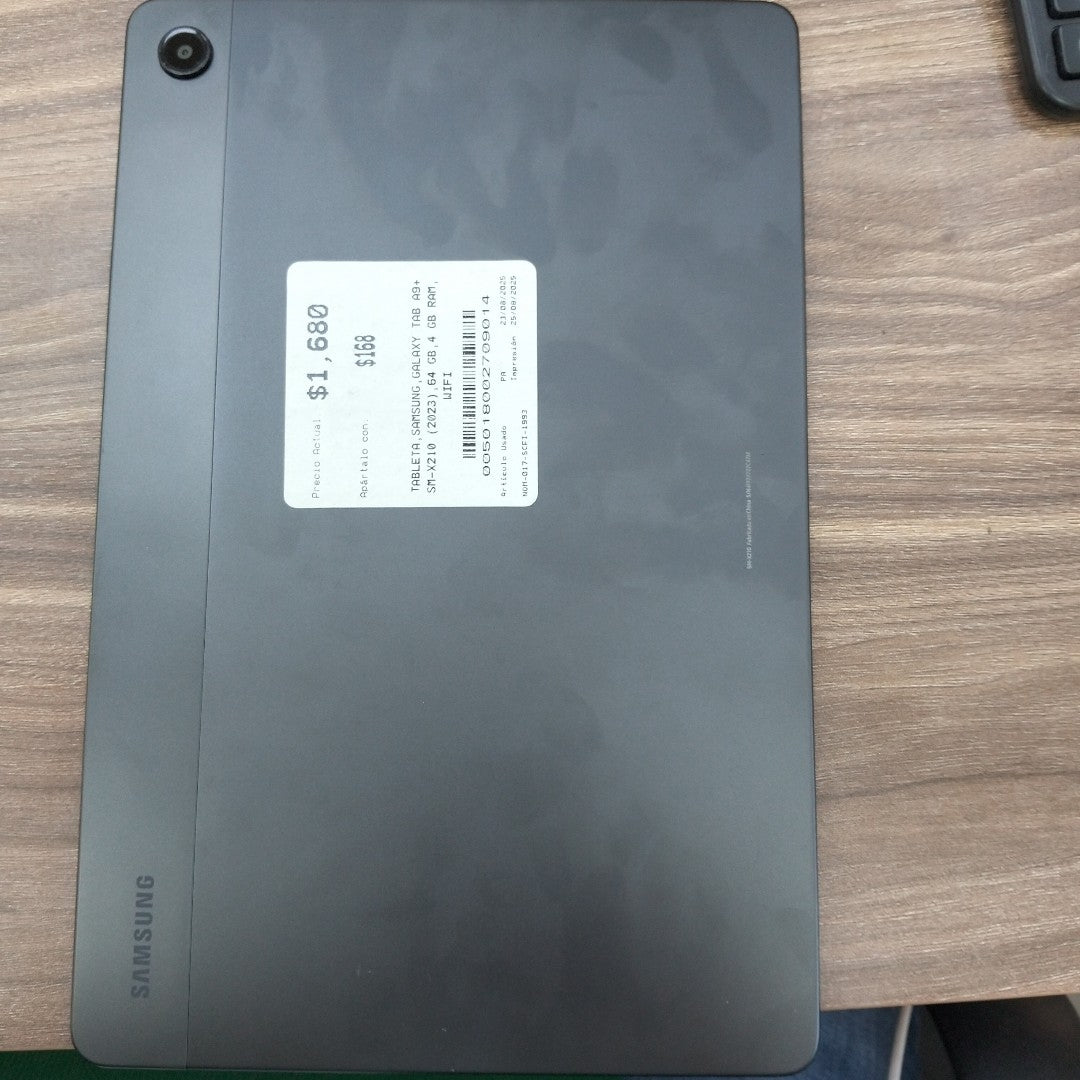 TABLETA SAMSUNG GALAXY TAB A9+ SM-X210 (2023) 64 GB 4 GB RAM (SEMINUEVO)
