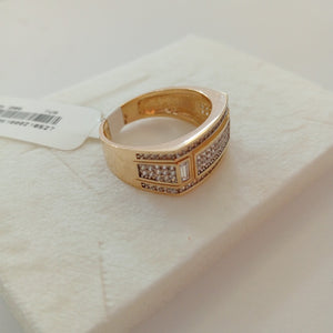 ANILLOS CABALLERO ORO 14K 6.5 (NUEVO)