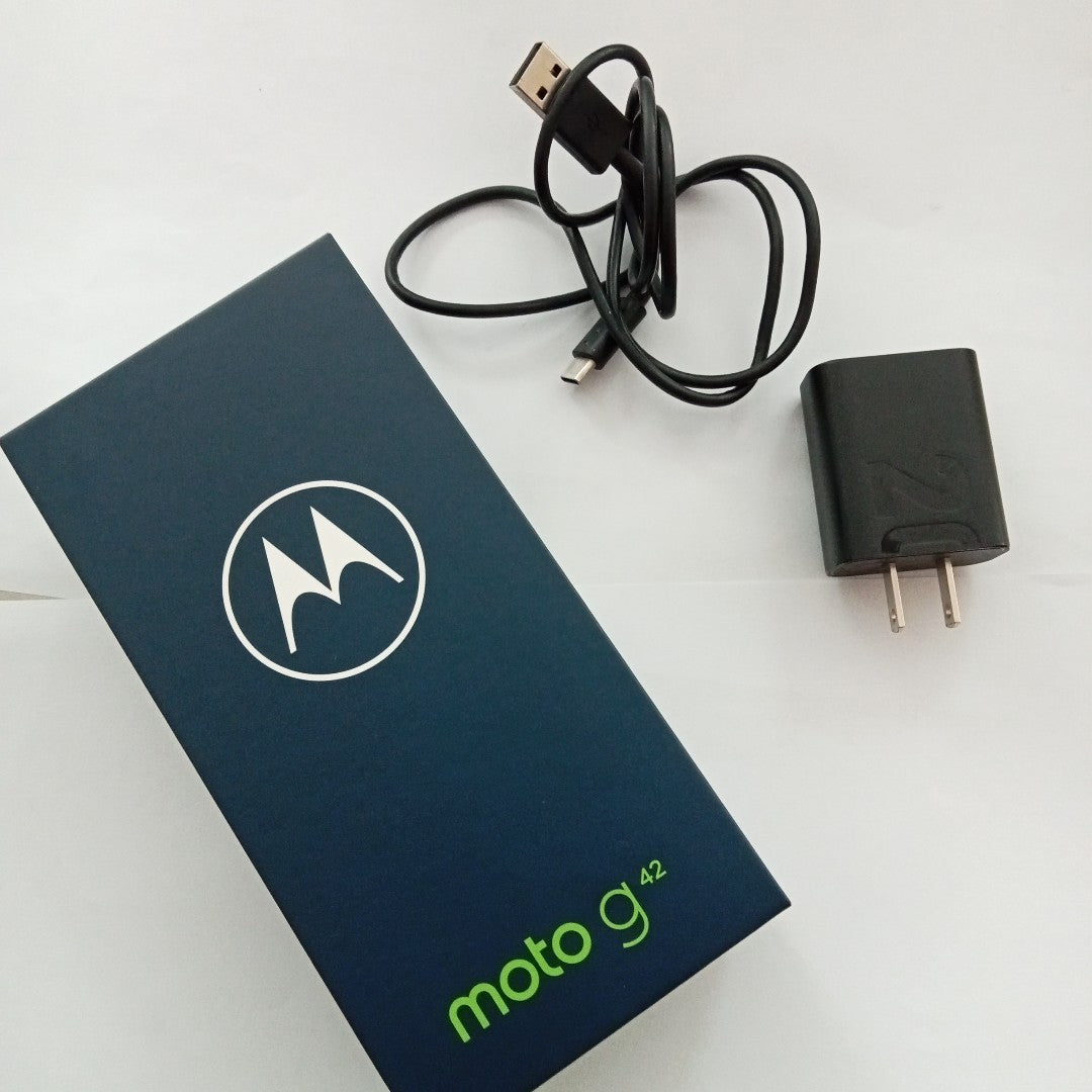 CELULAR MOTOROLA MOTO G42 XT2233-1 128 GB 4 GB RAM (SEMINUEVO)