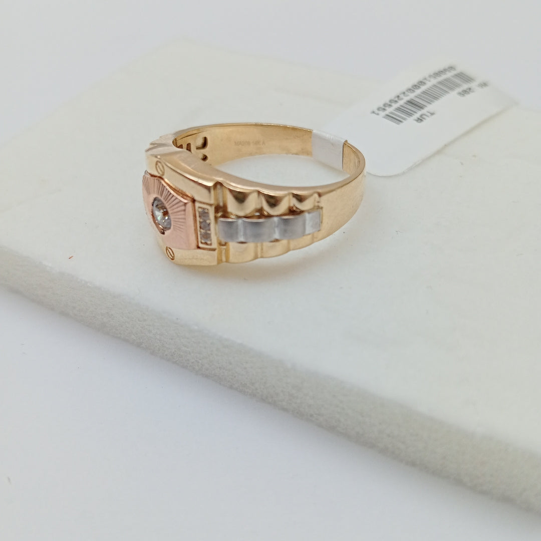 ANILLOS CABALLERO ORO 14K 6.4 (NUEVO)