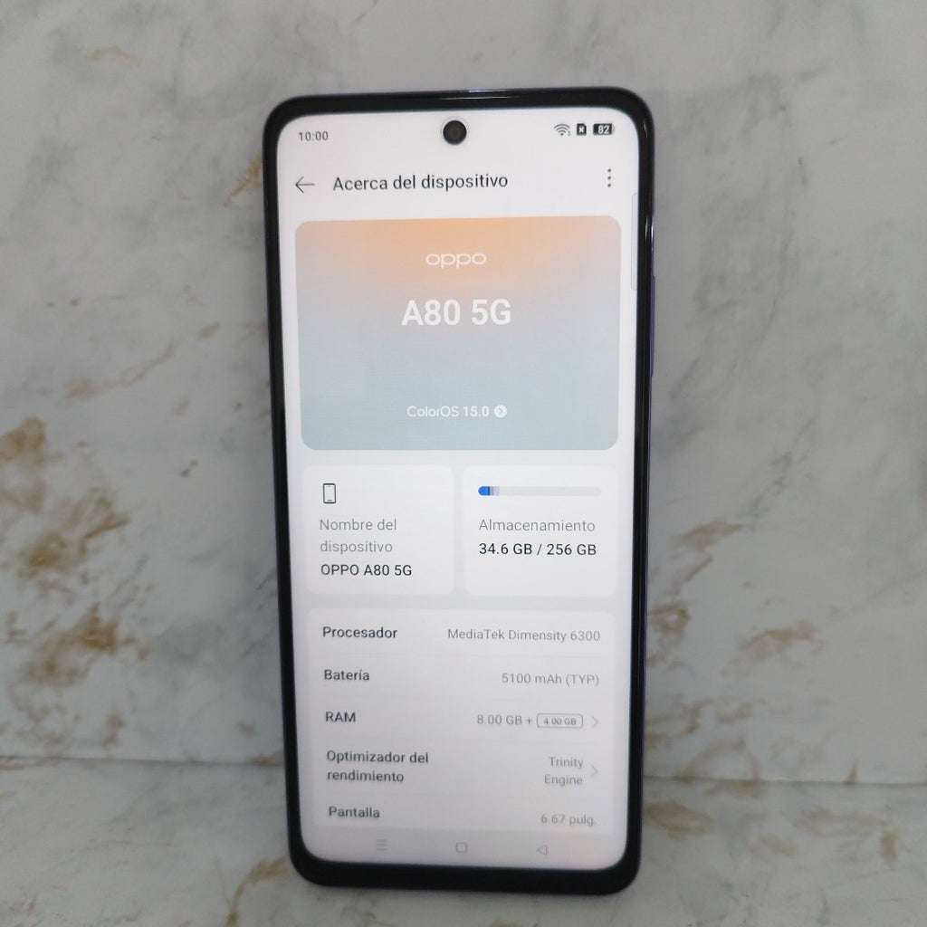 CELULAR OPPO  A80 5G CPH2639 (2024) 256 GB 8 GB RAM (SEMINUEVO)