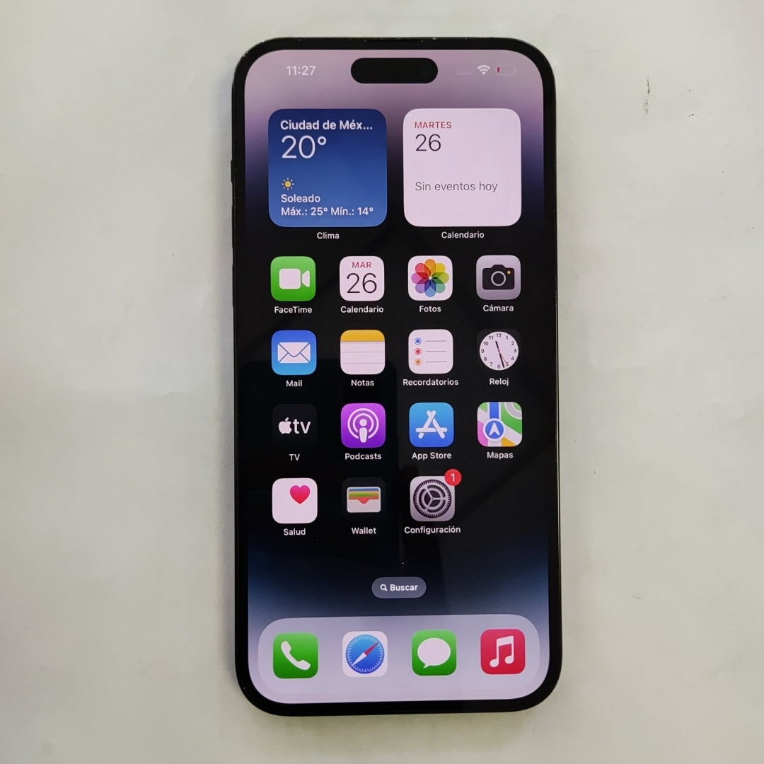 CELULAR APPLE IPHONE 14 PRO MAX A2893 128 GB 6 GB RAM (SEMINUEVO)