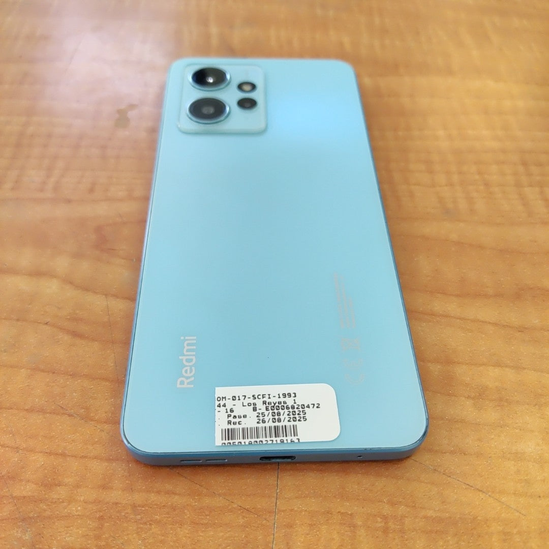 CELULAR XIAOMI REDMI NOTE 12 23028RA60L 128 GB 6 GB RAM (SEMINUEVO)