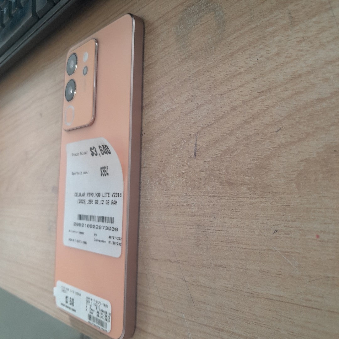 CELULAR VIVO V30 LITE V2314 (2023) 256 GB 12 GB RAM (SEMINUEVO)