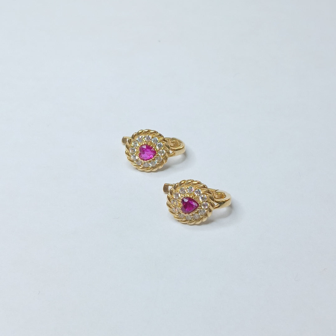 BROQUELES ORO 14K 1.3 (NUEVO)