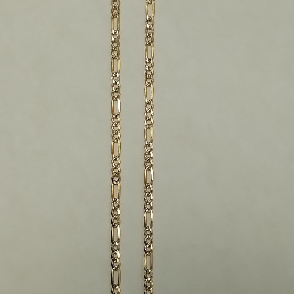 CADENAS CARTIER 3*1 DIAMANTADA ORO 14K 3.2 (NUEVO)