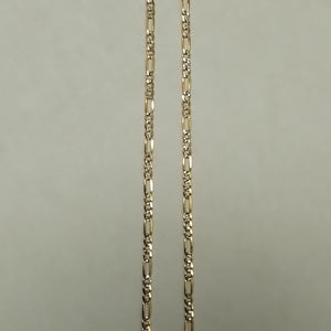 CADENAS CARTIER 3*1 DIAMANTADA ORO 14K 2.9 (NUEVO)