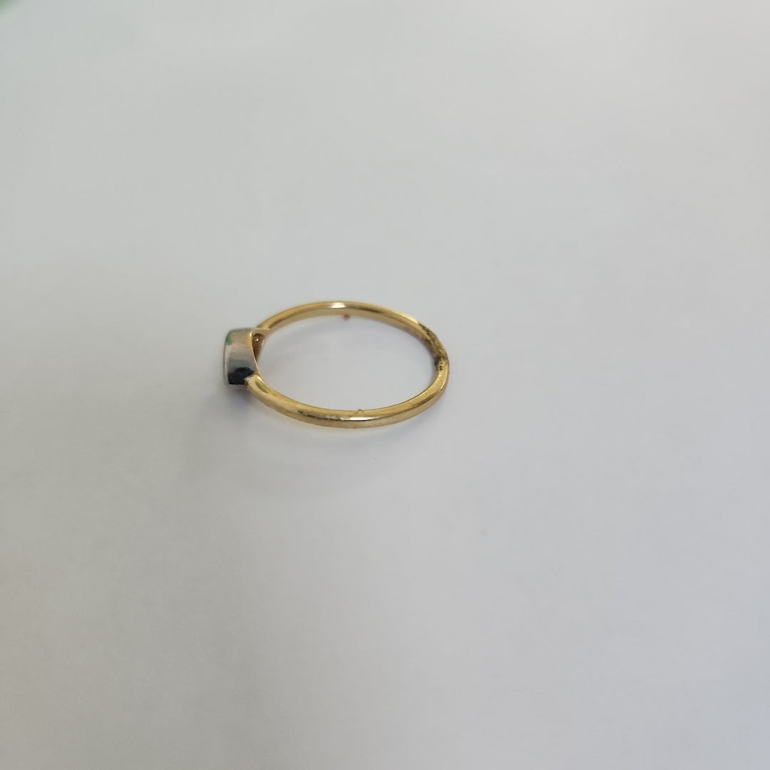 10176ANI4046.B218 FRD33 ANILLOS DAMA ORO 14K 1.6GRS (NUEVO)