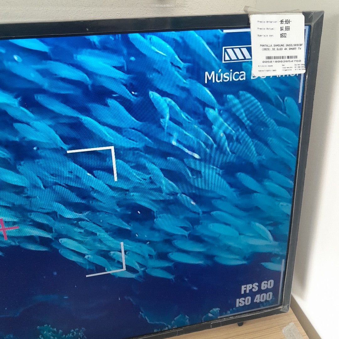 PANTALLA SAMSUNG QN32LS03CBF (2023) 32" QLED 4K (SEMINUEVO)
