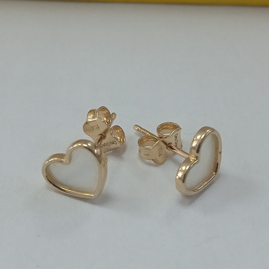 BROQUELES ORO 14K 1.1 (NUEVO)