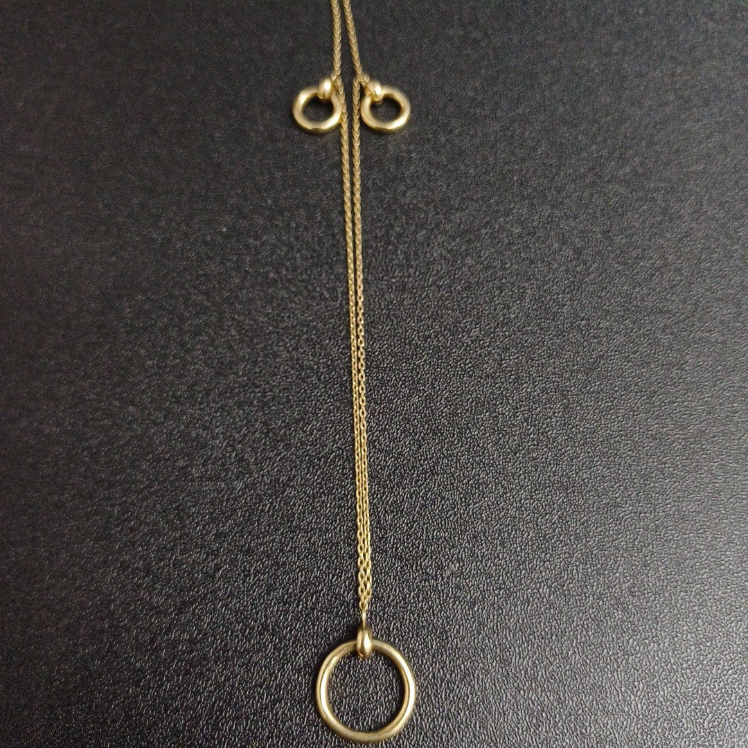 CADENAS BARBADA AMARILLA ORO 14K 1.8 (NUEVO)