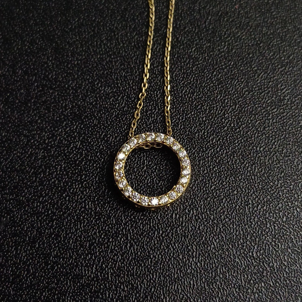 CADENAS BARBADA DIAMANTADA ORO 14K 1.8 (NUEVO)
